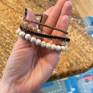 Brown black Victoria Emerson bracelet